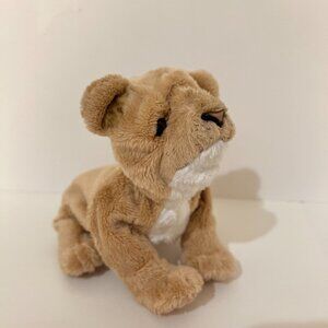 Fur Real Friends Newborn Baby Cub Lion Plush Hasbro 2005 Tested Working